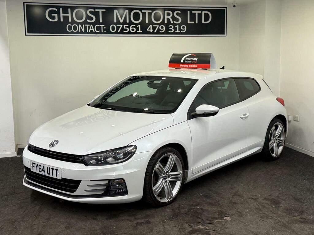 Volkswagen Scirocco 2.0 Tdi Bluemotion Tech R-line Euro 6 S S FY64UTT White #2
