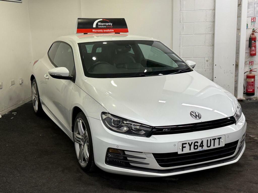 Volkswagen Scirocco 2.0 Tdi Bluemotion Tech R-line Euro 6 S S FY64UTT White #3