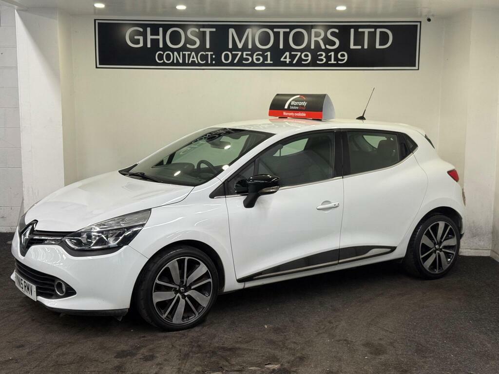 Renault Clio 1.5 Dci Dynamique S Medianav Euro 5 S S White