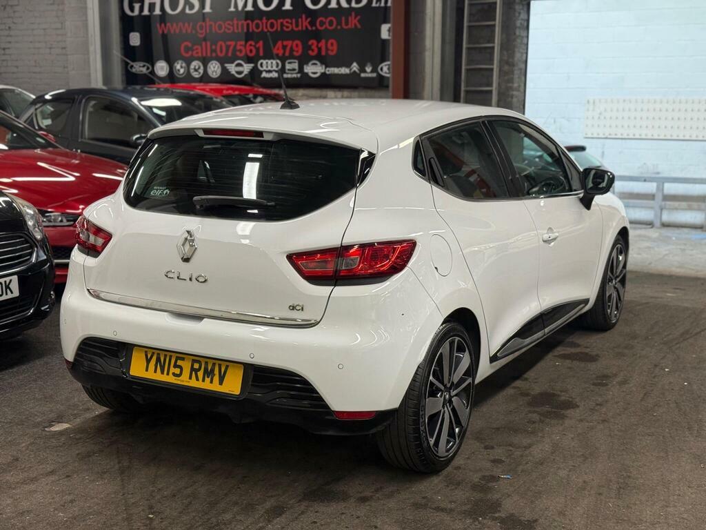 Renault Clio 1.5 Dci Dynamique S Medianav Euro 5 S S YN15RMV White #4