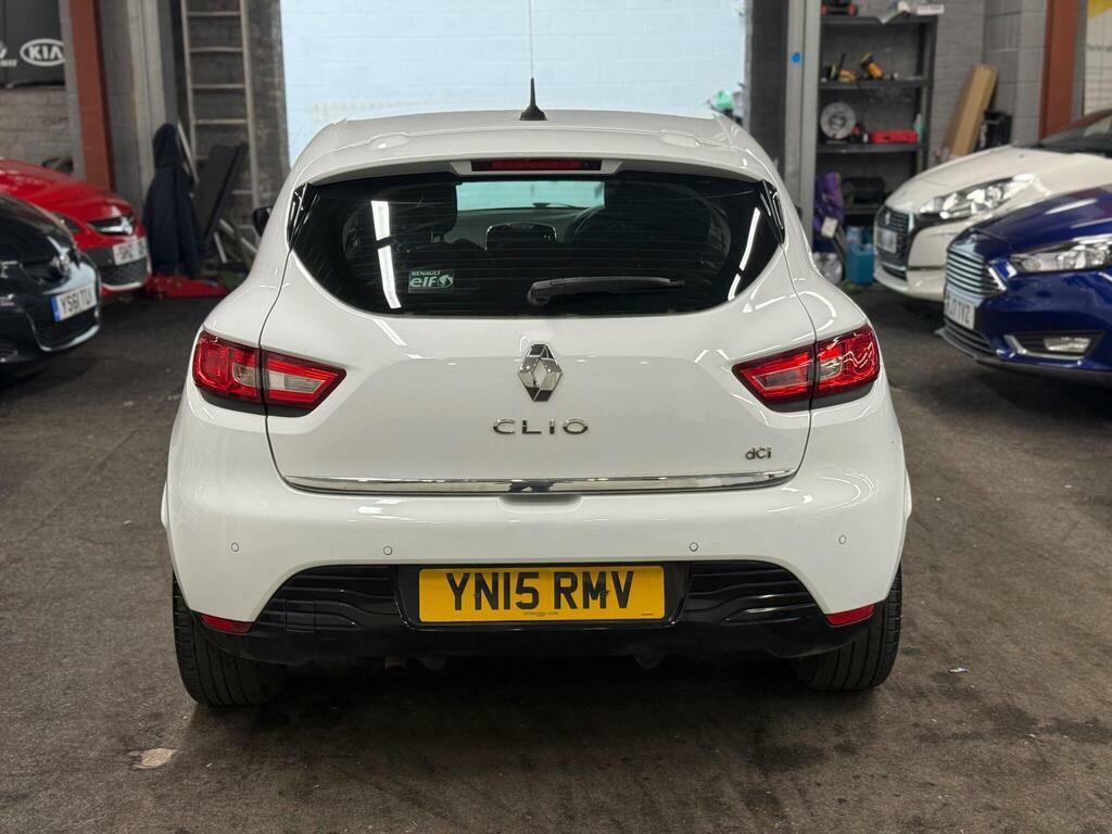Renault Clio 1.5 Dci Dynamique S Medianav Euro 5 S S YN15RMV White #3