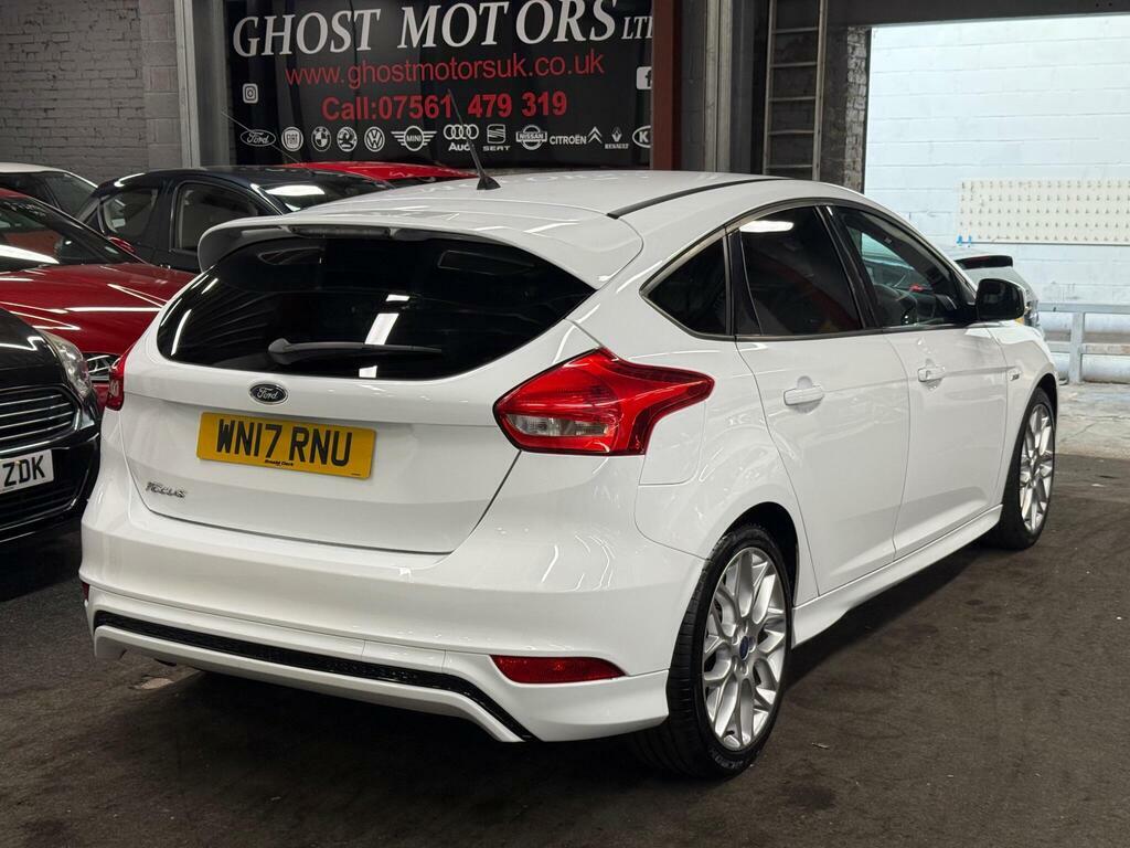 Ford Focus 1.5 Tdci St-line Euro 6 S S White #4