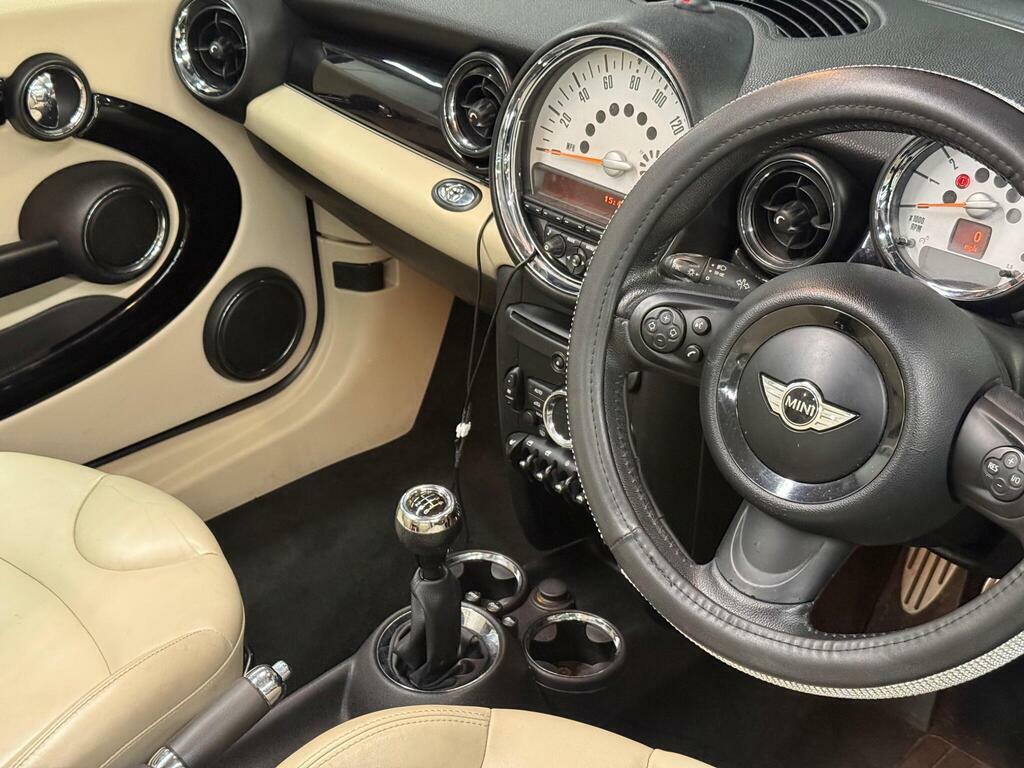 Mini Convertible Convertible 1.6 Cooper Euro 5 Ss 201111 White #13