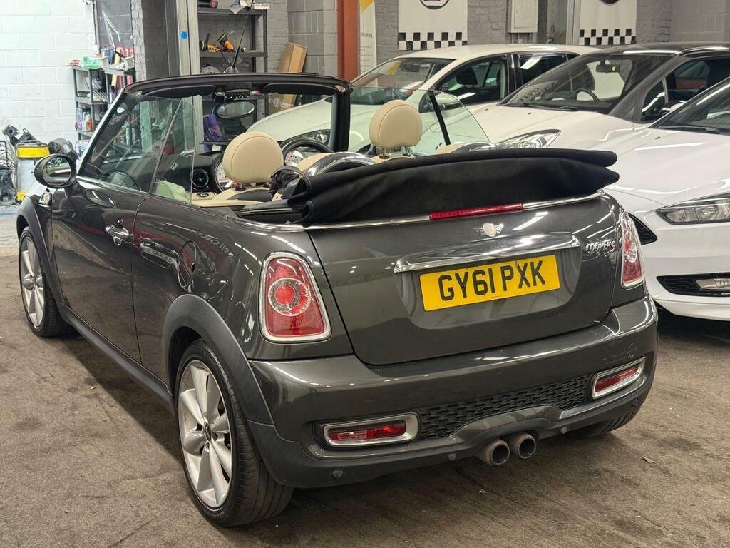 Mini Convertible Convertible 1.6 Cooper Euro 5 Ss 201111 White #8