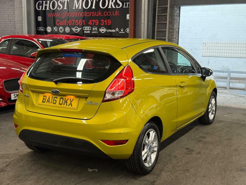 Ford Fiesta 1.0T Ecoboost Zetec Euro 6 S S BA16OKX Yellow #4