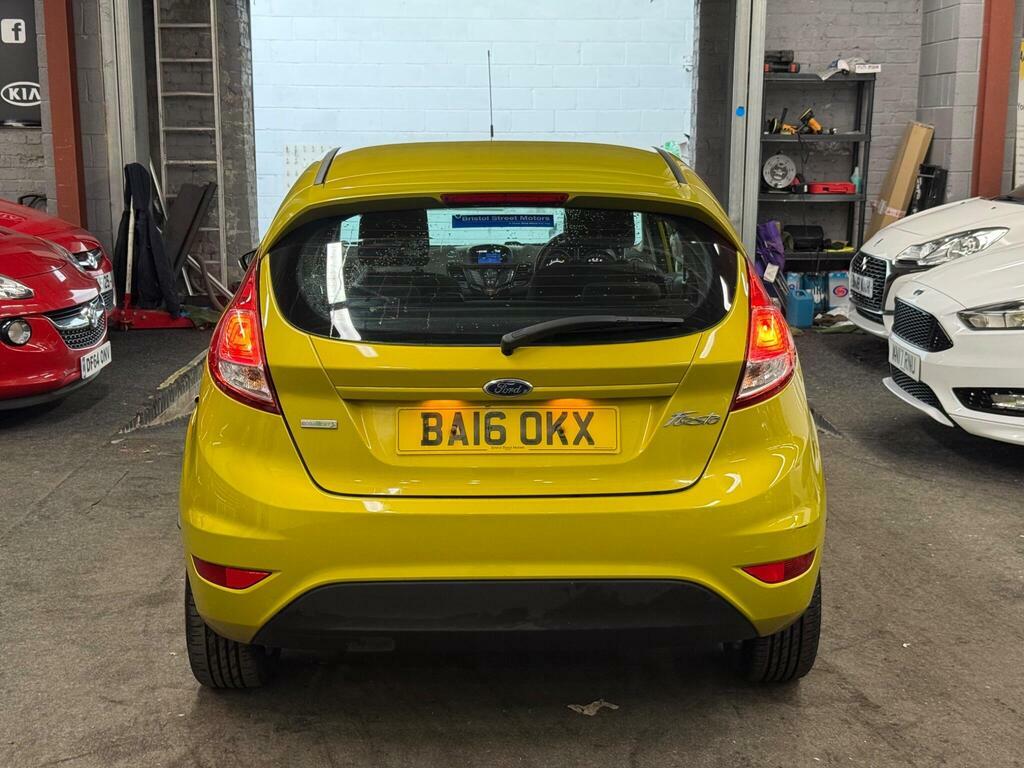 Ford Fiesta 1.0T Ecoboost Zetec Euro 6 S S BA16OKX Yellow #5