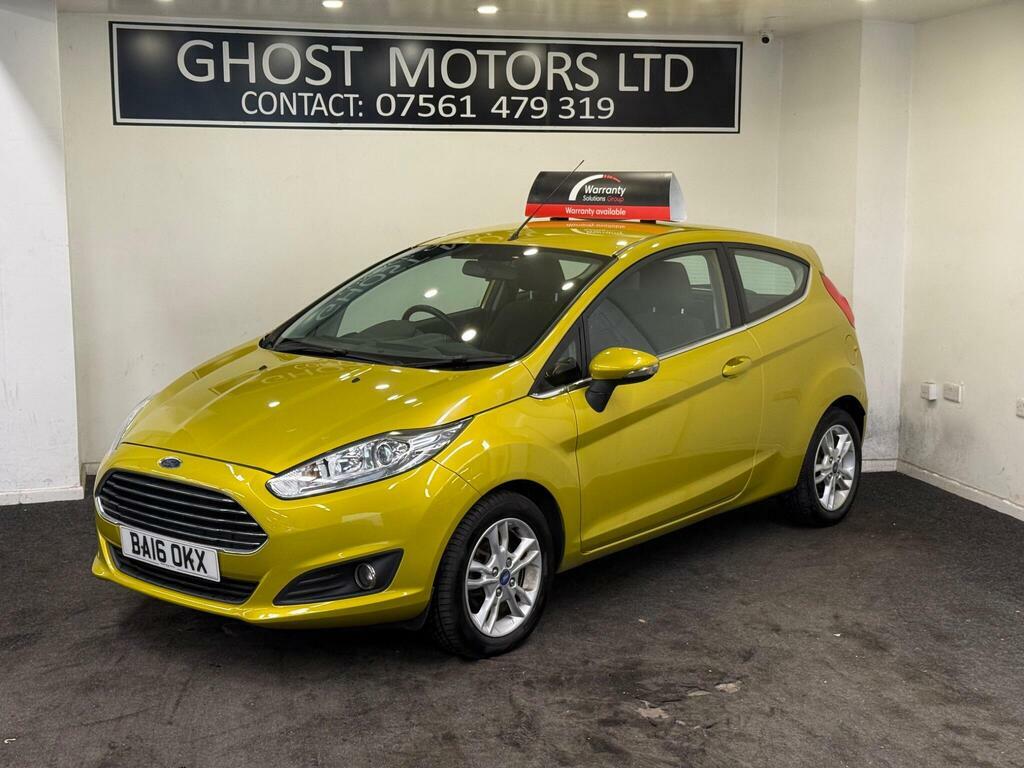 Ford Fiesta 1.0T Ecoboost Zetec Euro 6 S S BA16OKX Yellow #2