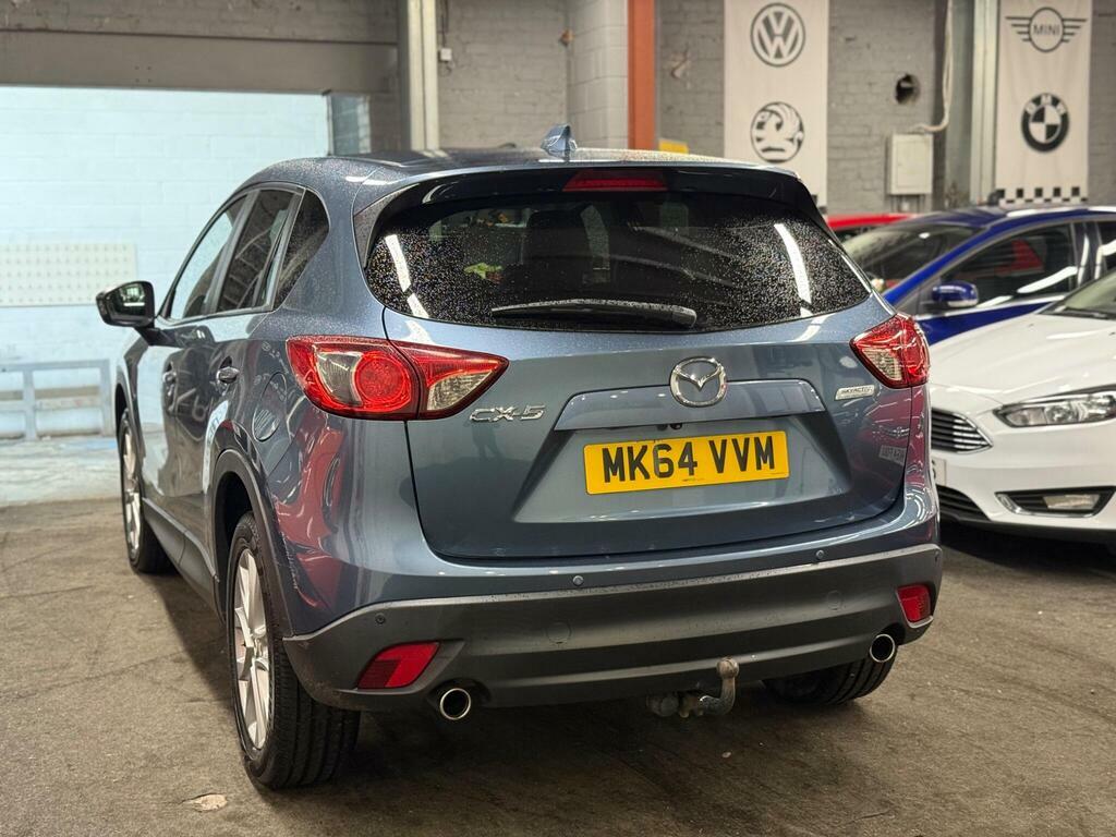 Mazda CX-5 2.2 Skyactiv-d Sport Nav Euro 6 S S Blue #4
