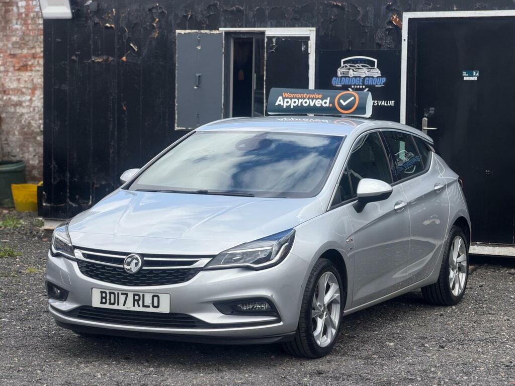 Vauxhall Astra 1.4I Turbo Sri Euro 6 201717 BD17RLO Silver #5