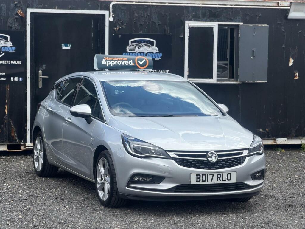 Vauxhall Astra 1.4I Turbo Sri Euro 6 201717 BD17RLO Silver #2