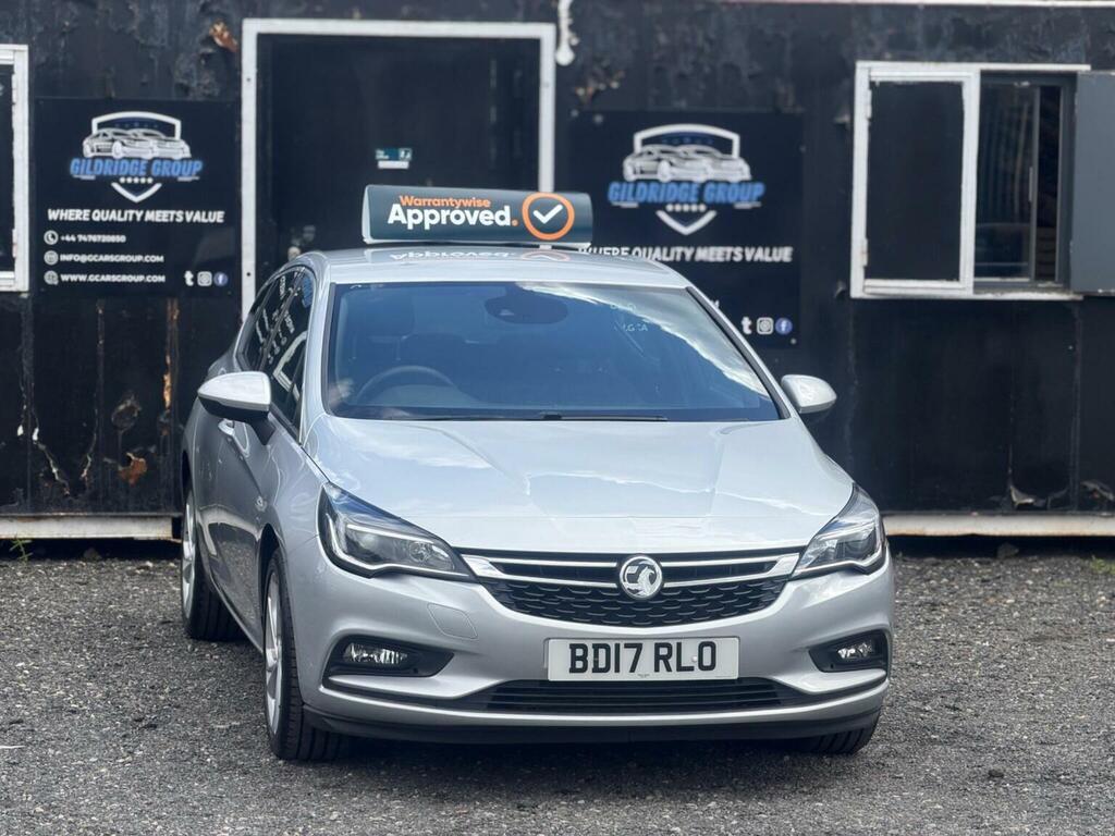 Vauxhall Astra 1.4I Turbo Sri Euro 6 201717 BD17RLO Silver #3