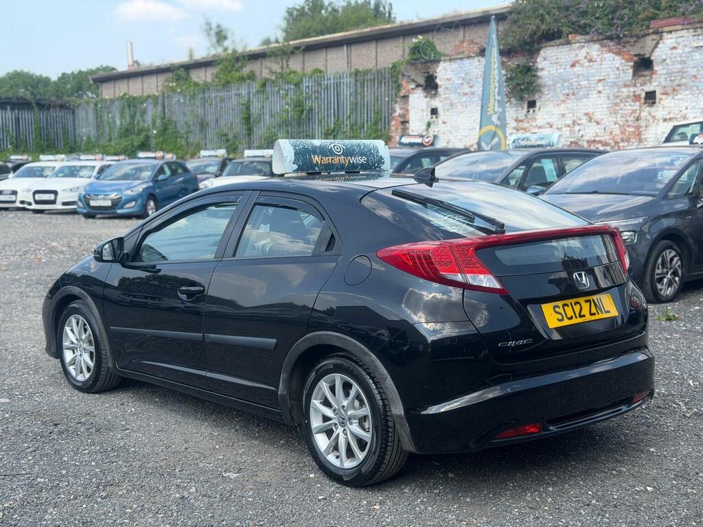 Honda Civic Se White #14