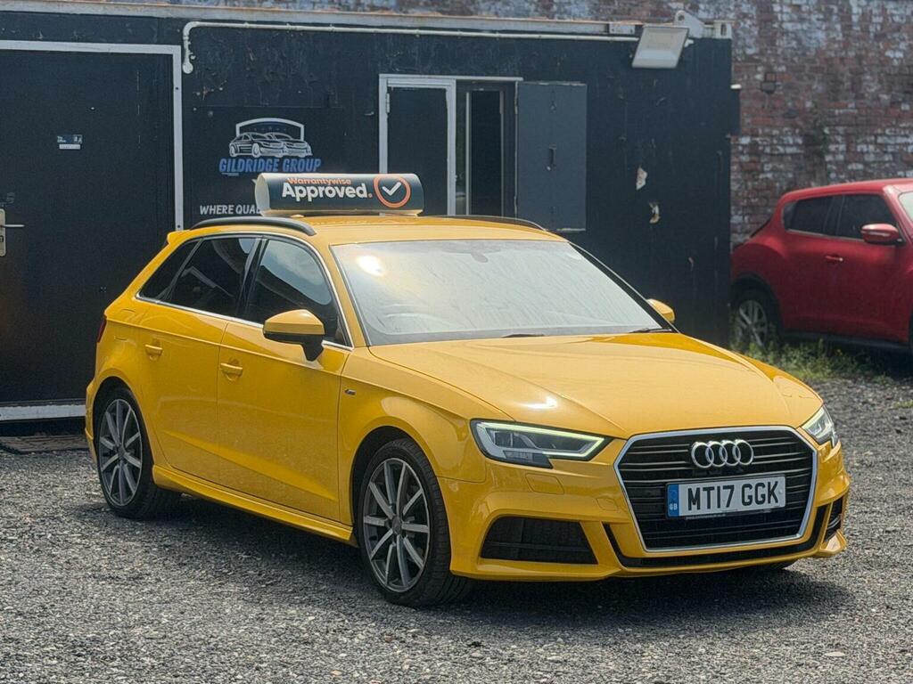 Audi A3 2.0 Tdi S Line Sportback S Tronic 6Spd Euro 6 Yellow #4