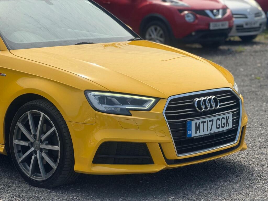 Audi A3 2.0 Tdi S Line Sportback S Tronic 6Spd Euro 6 Yellow #6