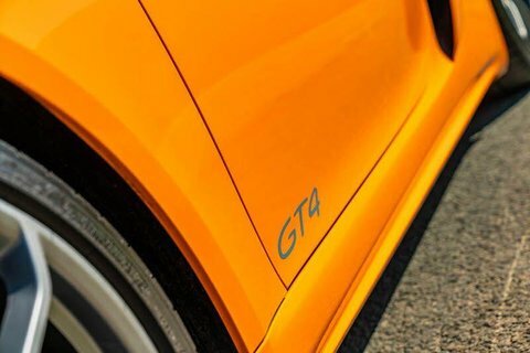Porsche 718 Cayman Coupe 4.0 Gt4 Euro 6 Ss 202020 Yellow #14
