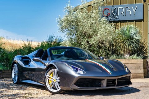 Ferrari 488 Spider Grey #2