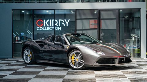 Ferrari 488 Spider Grey