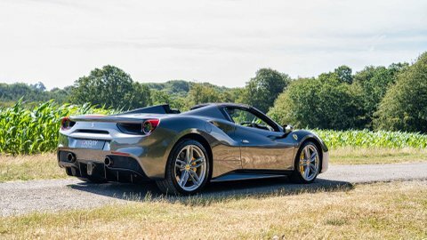 Ferrari 488 Spider Grey #5