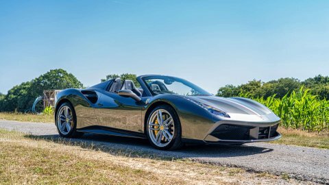 Ferrari 488 Spider Grey #3
