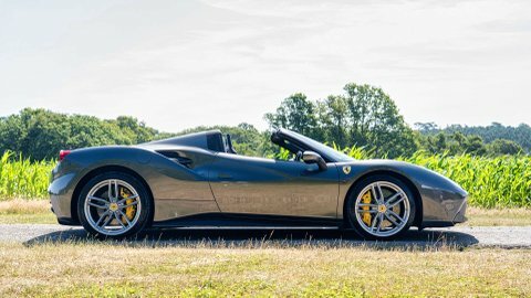 Ferrari 488 Spider Grey #4