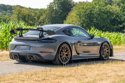 Porsche 718 Cayman Gt4 Rs Grey #4