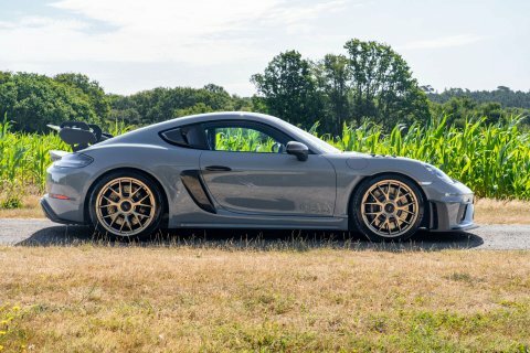 Porsche 718 Cayman Gt4 Rs Grey #3