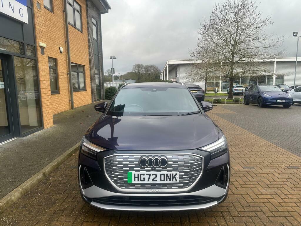 Audi Q4 E Tron 40 S Line HG72ONK Purple #4