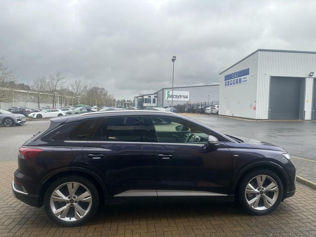 Audi Q4 E Tron 40 S Line HG72ONK Purple #6