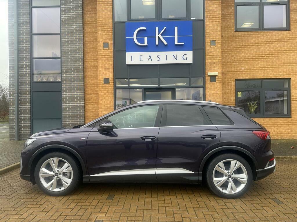Audi Q4 E Tron 40 S Line HG72ONK Purple #2