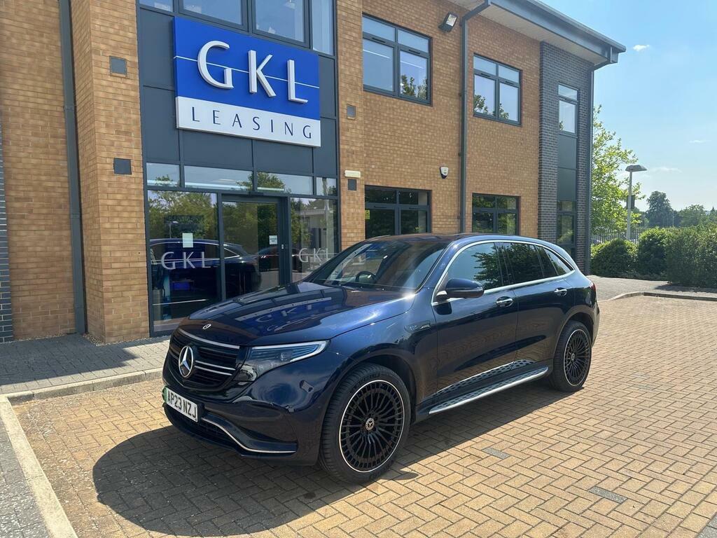 Mercedes-Benz EQC 400 80Kwh Amg Line Premium Plus 4Matic Blue #2