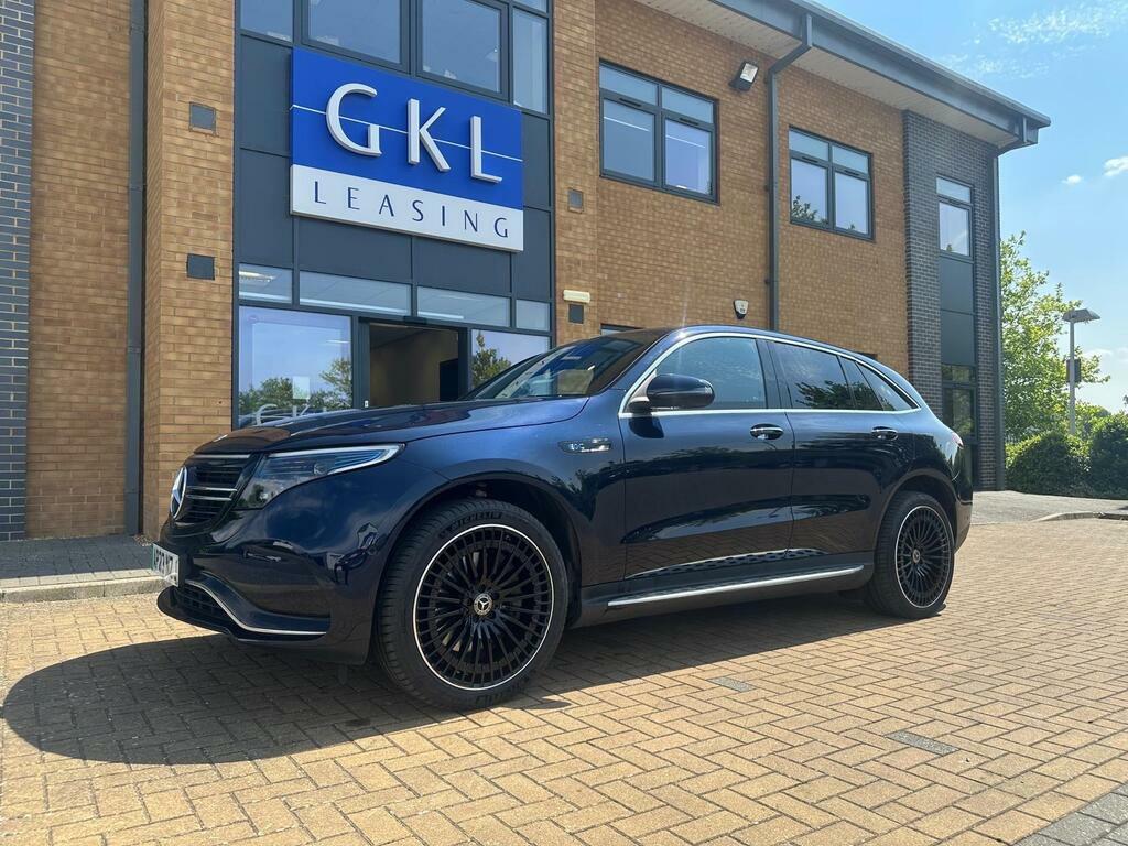Mercedes-Benz EQC 400 80Kwh Amg Line Premium Plus 4Matic Blue #3