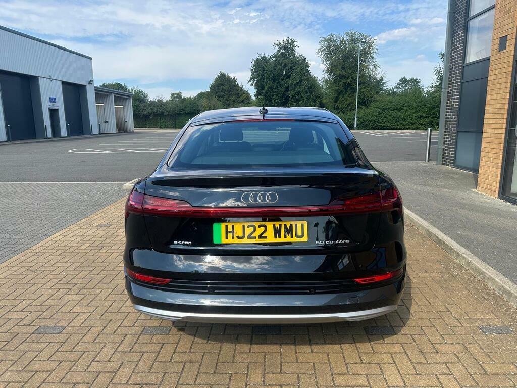 Audi E-tron 50 Sport Sportback Quattro Black #6