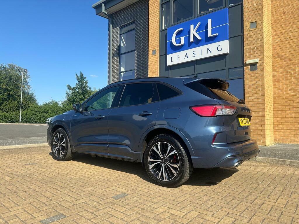 Ford Kuga 2.5 Ecoboost Duratec 14.4Kwh St-line X Cvt Euro 6 YP22VNK Blue #5