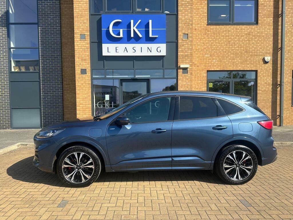 Ford Kuga 2.5 Ecoboost Duratec 14.4Kwh St-line X Cvt Euro 6 YP22VNK Blue #2