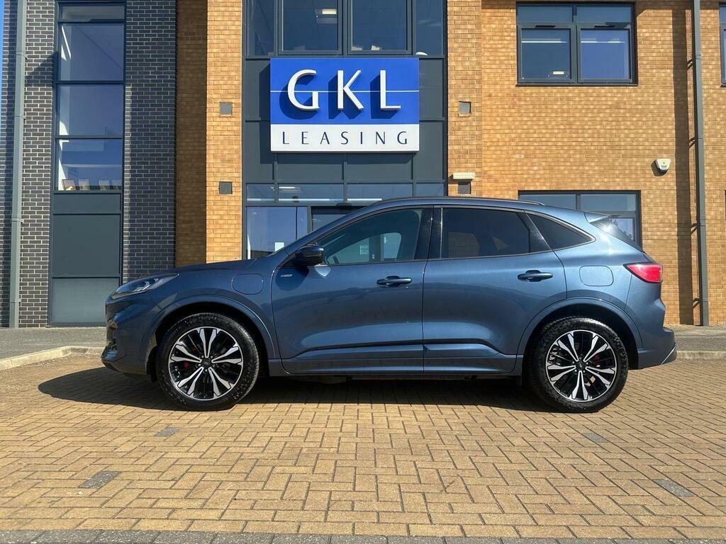 Ford Kuga 2.5 Ecoboost Duratec 14.4Kwh St-line X Cvt Euro 6 YP22VNK Blue #3