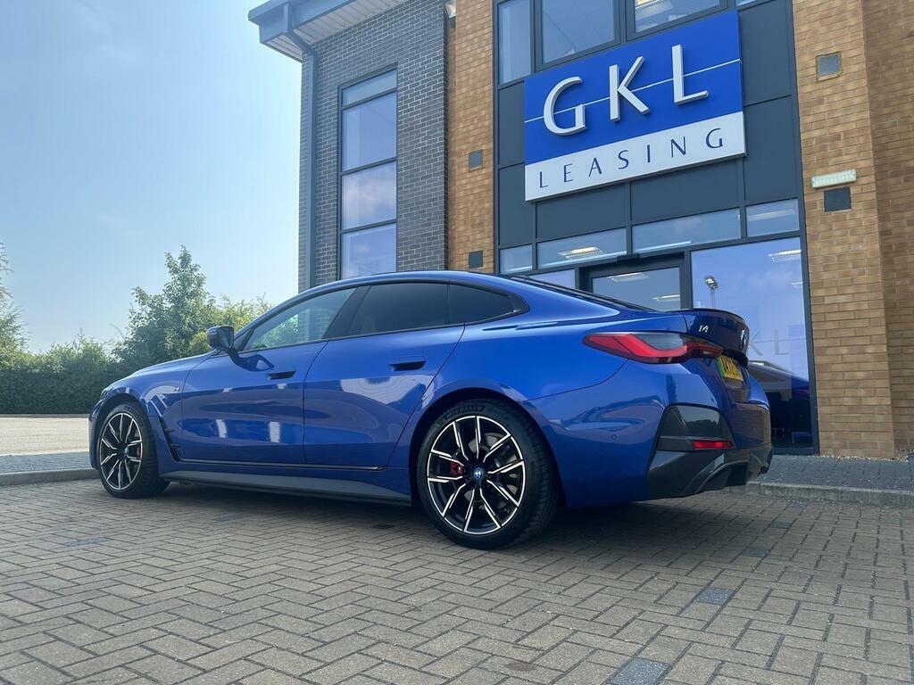 BMW i4 40 83.9Kwh M Sport Gran Coupe Edrive Blue #6