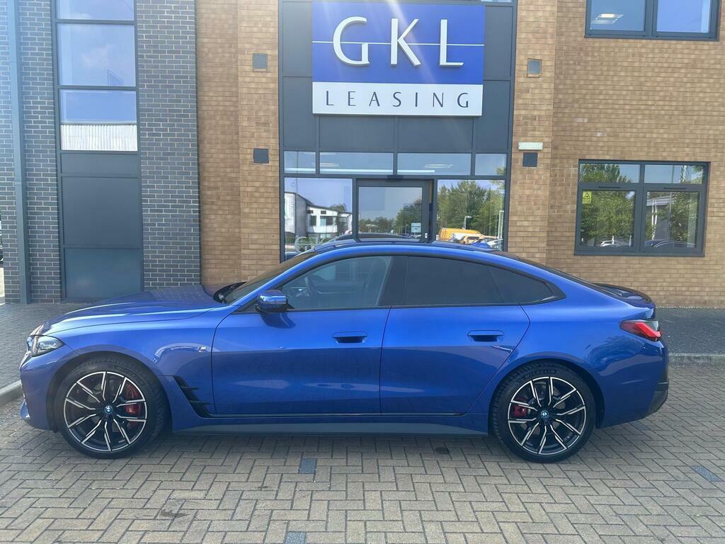 BMW i4 40 83.9Kwh M Sport Gran Coupe Edrive Blue #3