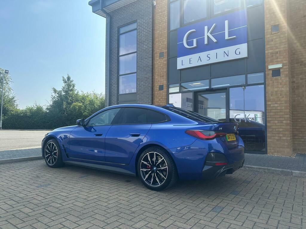 BMW i4 40 83.9Kwh M Sport Gran Coupe Edrive Blue #5