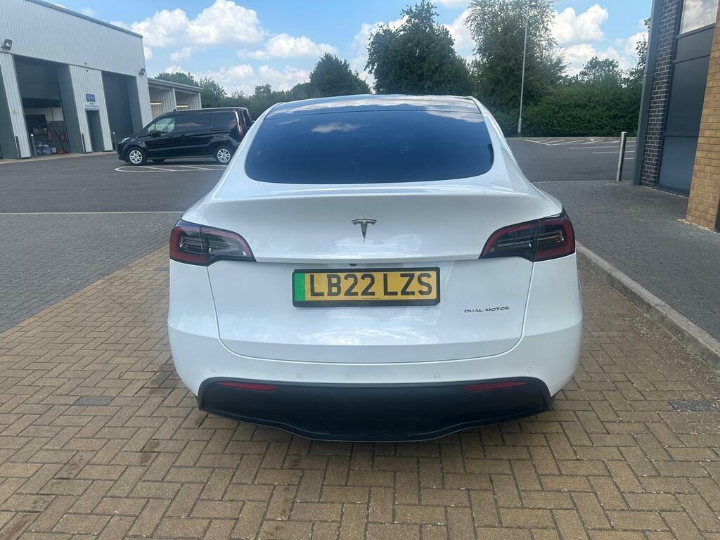 Tesla Model Y Dual Motor Long Range 4Wde White #6