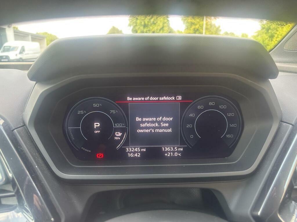 Audi Q4 E Tron 40 S Line Blue #2