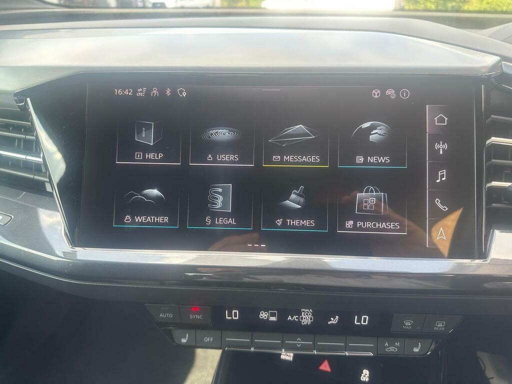 Audi Q4 E Tron 40 S Line Blue #6