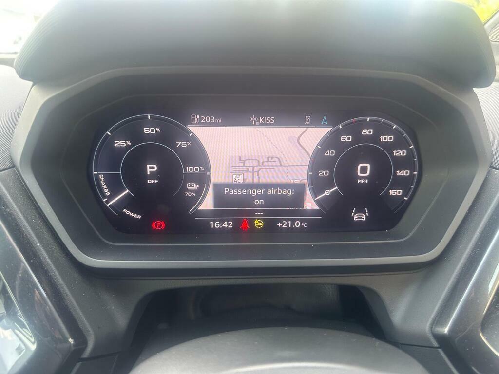 Audi Q4 E Tron 40 S Line Blue #3