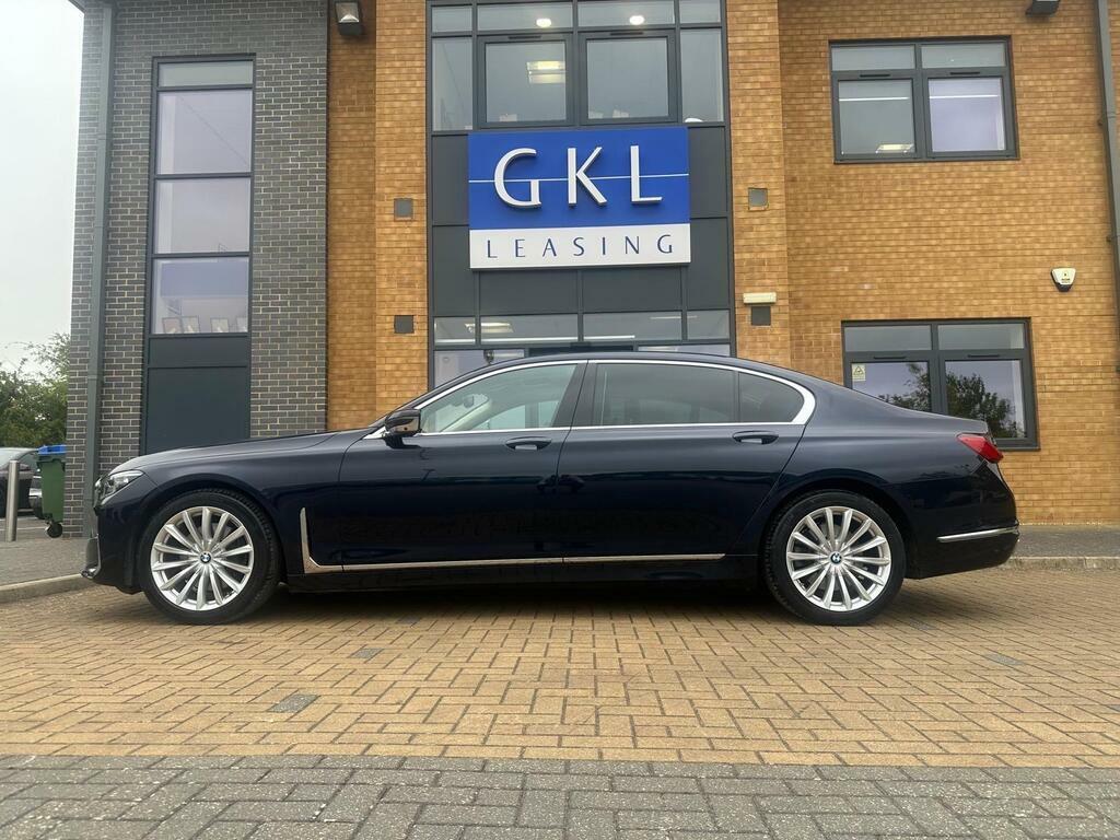 BMW 7 Series 3.0 740Li Euro 6 S S Blue #4