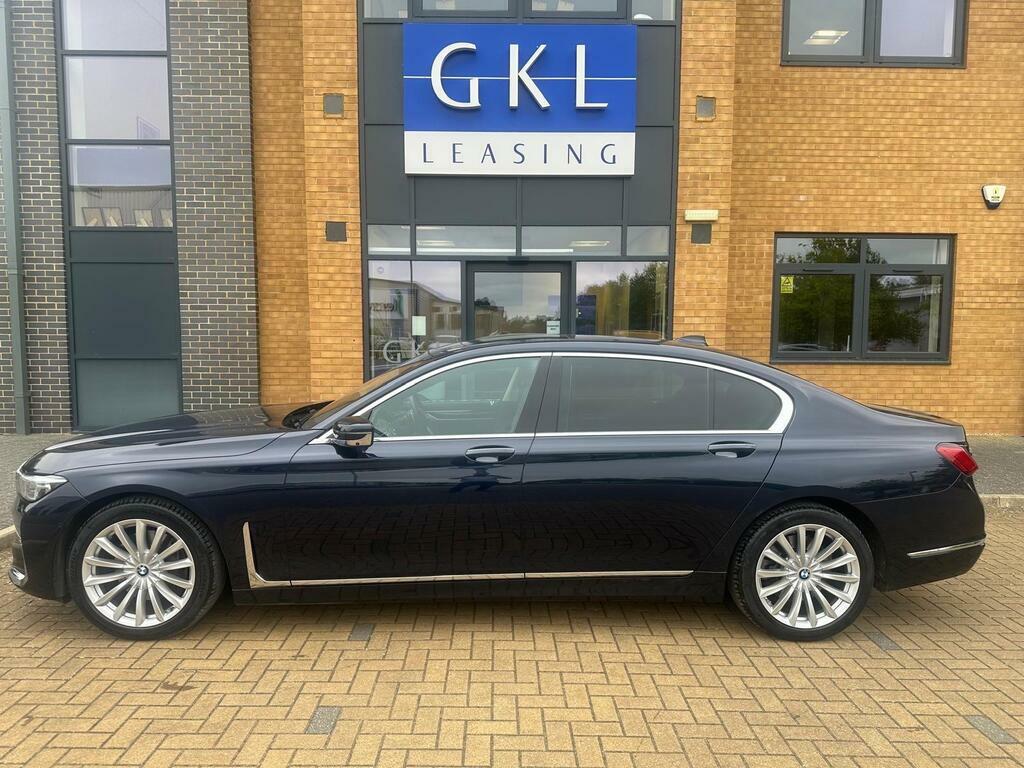 BMW 7 Series 3.0 740Li Euro 6 S S Blue #3