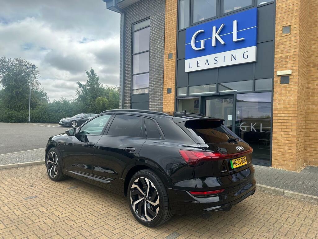 Audi E-tron 55 Black Edition Quattro Black #6