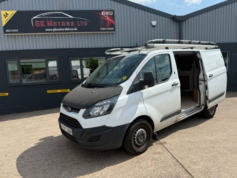 Ford Transit Custom 2.0 350 Ecoblue Fwd L3 H2 Euro 6 White #1