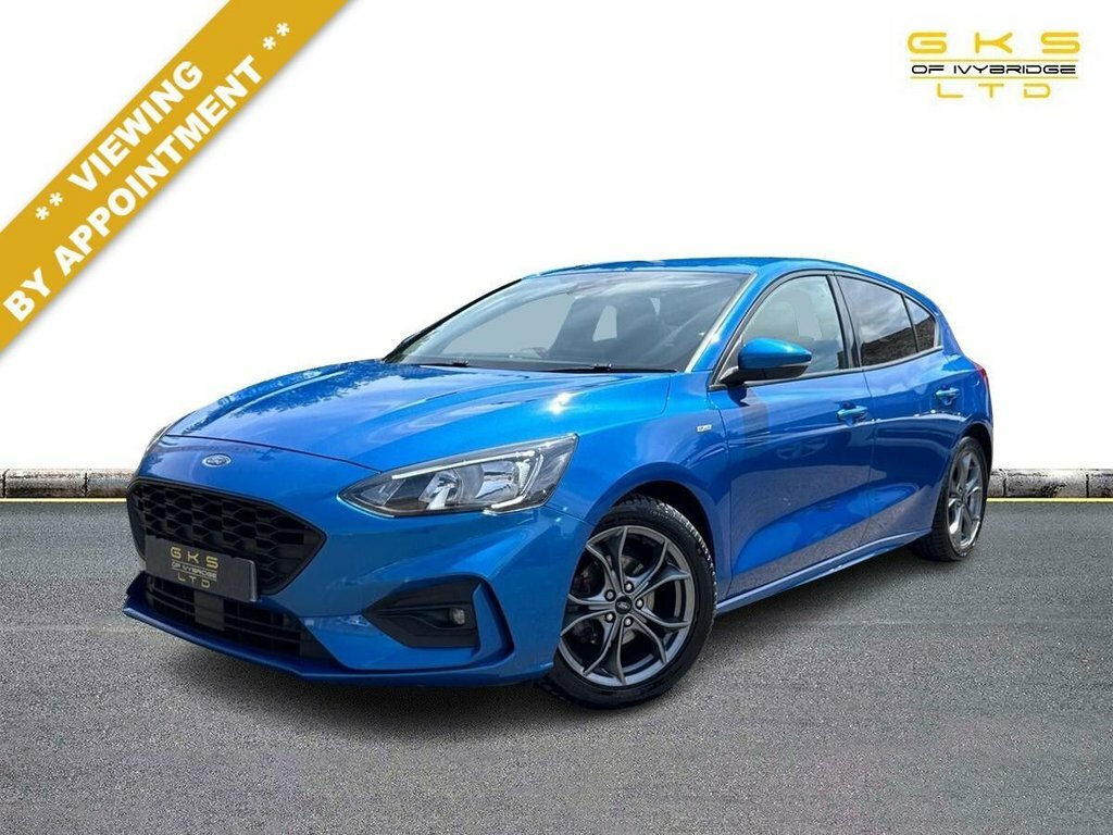 Ford Focus 1L St-line Blue