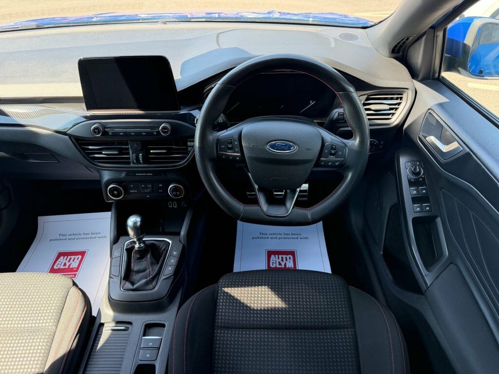 Ford Focus 1L St-line Edition LO71UZB Blue #2