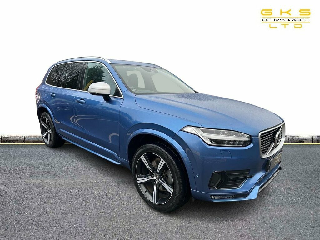 Volvo XC90 2L R-design Blue #6