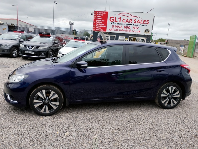 Nissan Pulsar 1.2 Dig-t N-tec Hatchback Euro 5 Grey #7